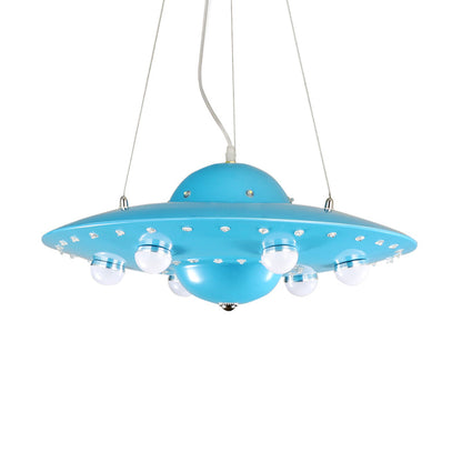 Noordse UFO Hänglampa LED Barnrum Taklampa