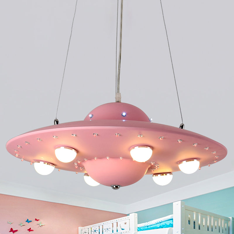Noordse UFO Hänglampa LED Barnrum Taklampa