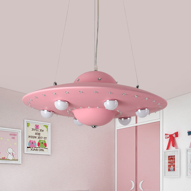 Noordse UFO Hänglampa LED Barnrum Taklampa