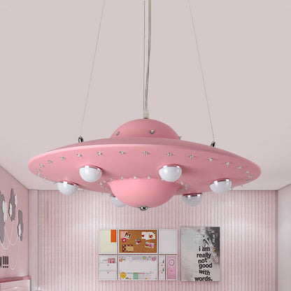 Noordse UFO Hänglampa LED Barnrum Taklampa