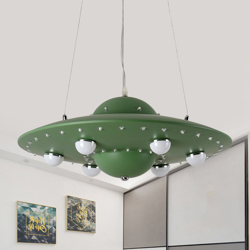 Noordse UFO Hänglampa LED Barnrum Taklampa