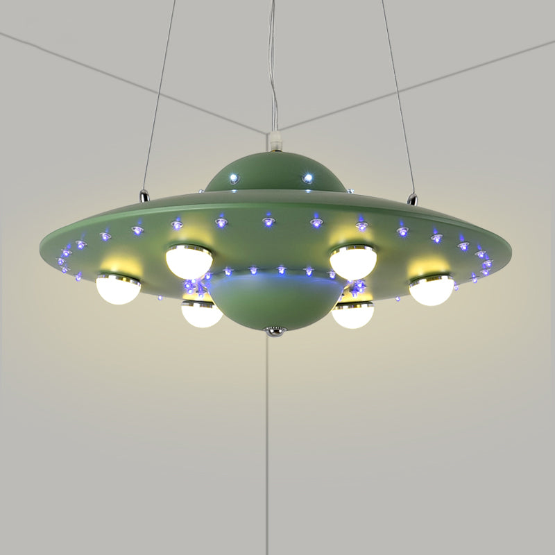 Noordse UFO Hänglampa LED Barnrum Taklampa