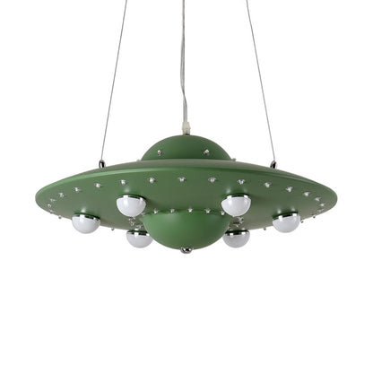 Noordse UFO Hänglampa LED Barnrum Taklampa