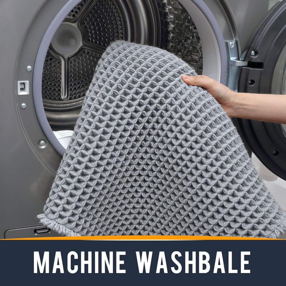 Carvallo – Vaffelstruktur Badmatta med Ultimat Komfort & Absorption