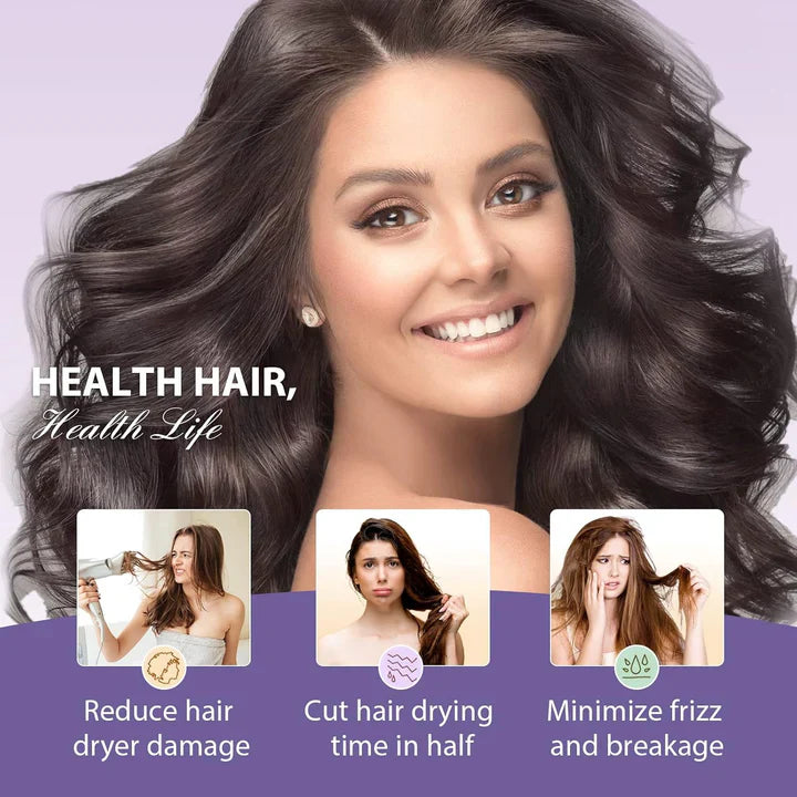 Mikrofiber-hårhandduk-set | 3-pack för snabb torkning