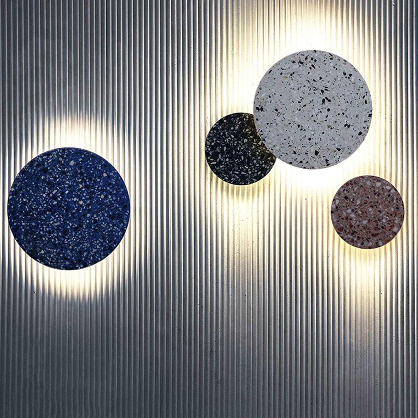 TerraGlow – Terrazzo Vägglampa för Modern Hallbelysning