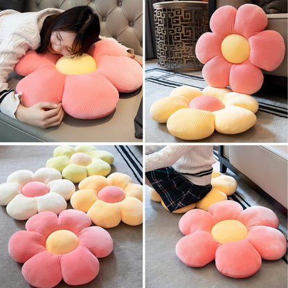 FloraDream Kudde - Mjukt Kudde med Sex Blommor Petal