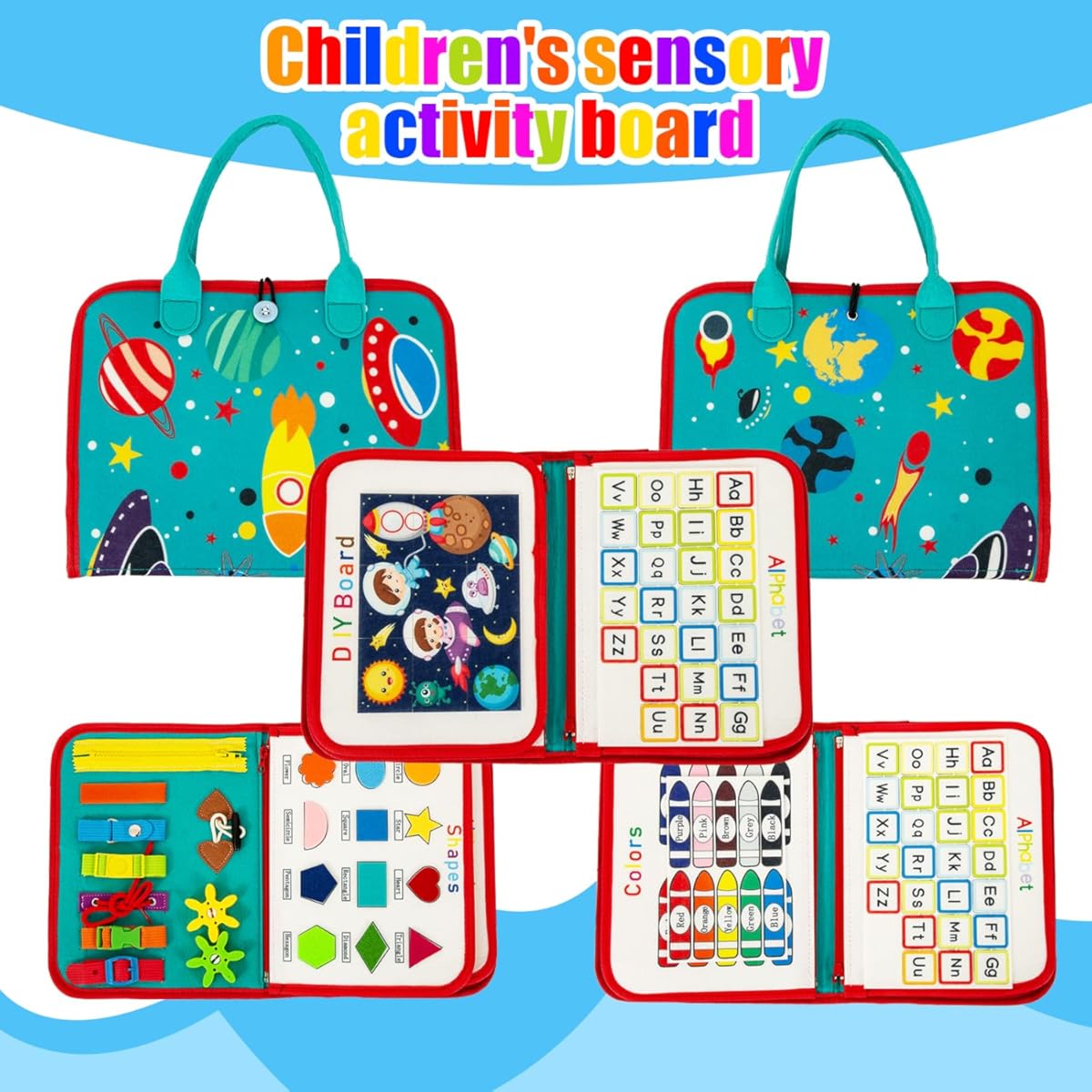 Utbildningsaktivitetsbok för småbarn som lär sig