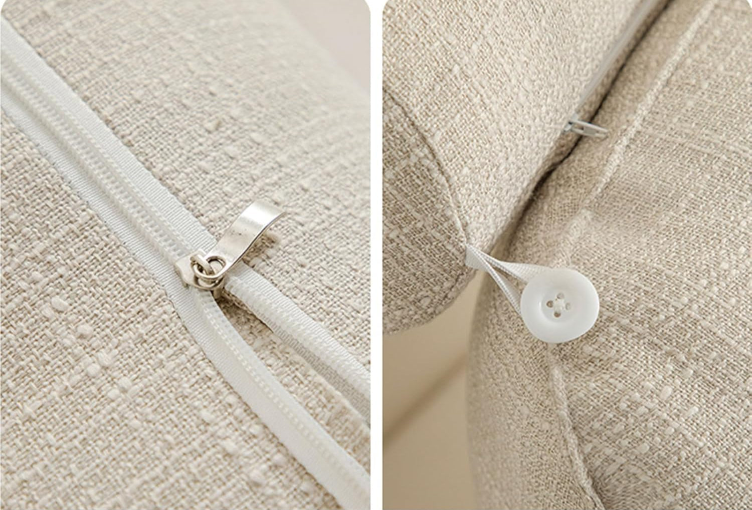 Delux ryggstöd kudd – Ergonomiskt stöd med justerbart nackstöd &amp; tvättbart fodral