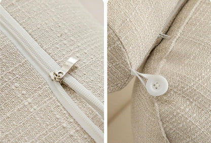 Delux ryggstöd kudd – Ergonomiskt stöd med justerbart nackstöd &amp; tvättbart fodral