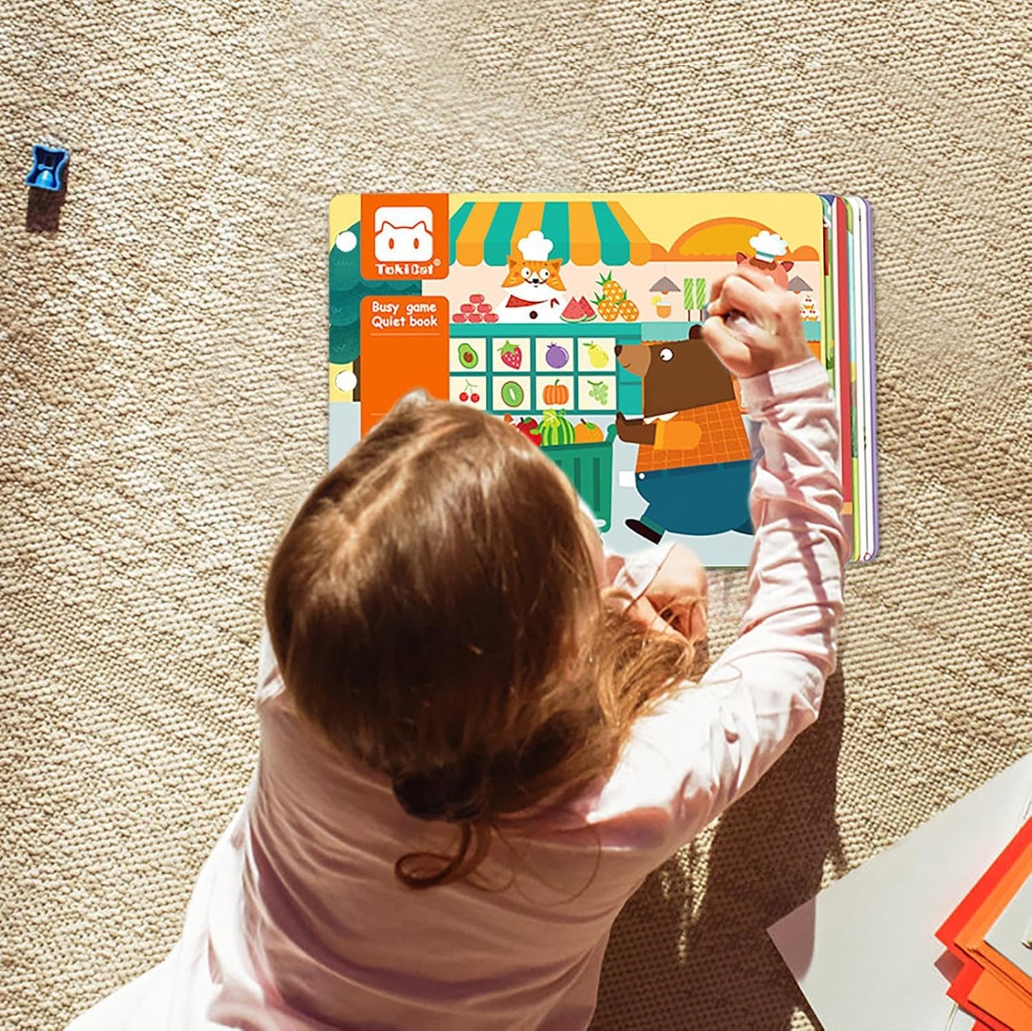 Sensorisk Montessori Busy Book