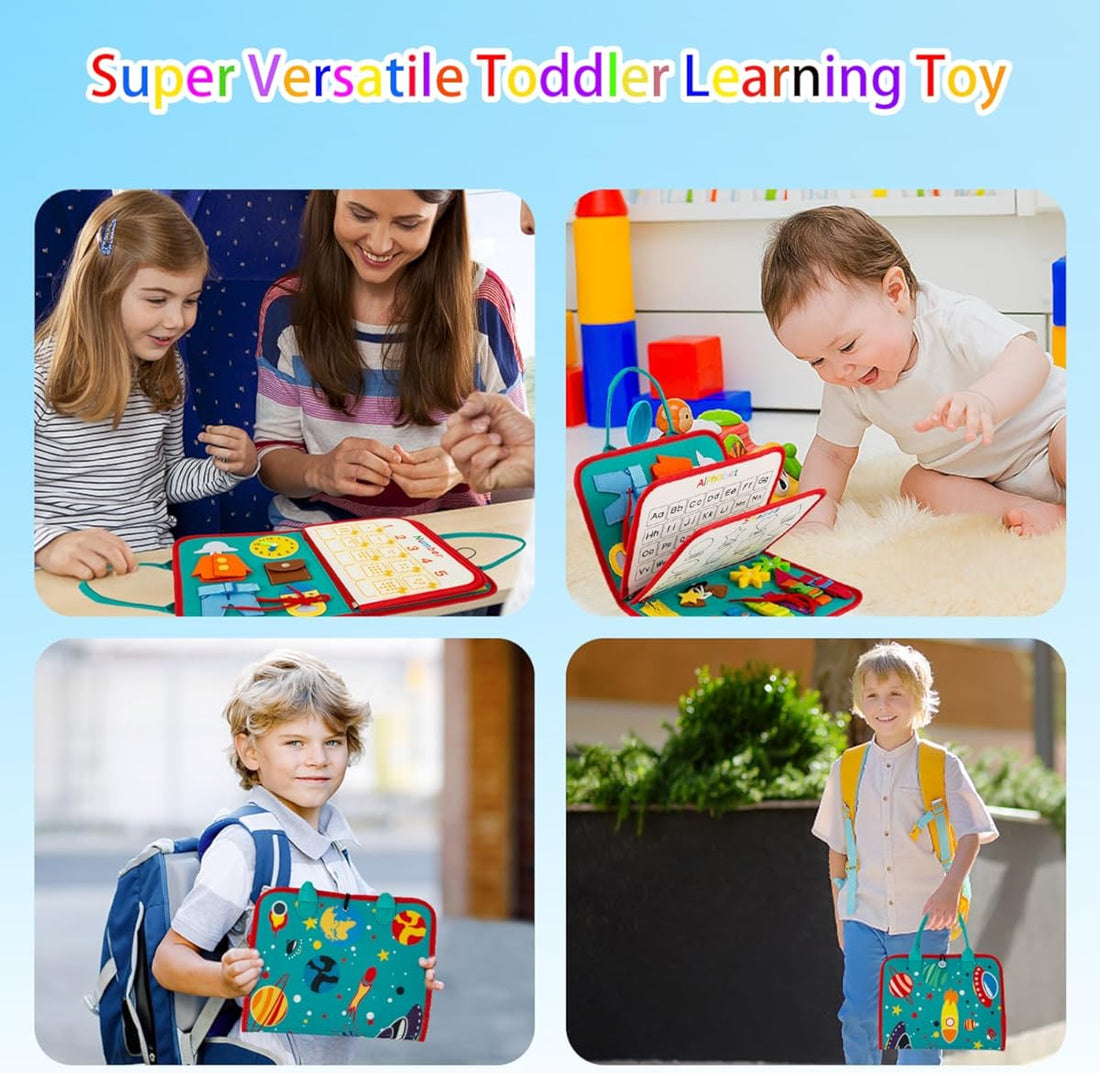 Utbildningsaktivitetsbok för småbarn som lär sig