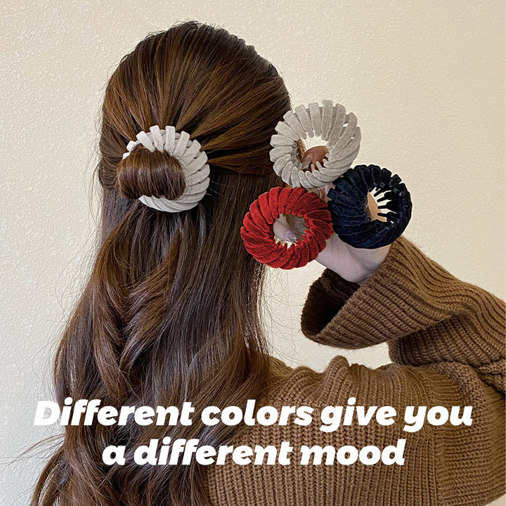 Stiliga fågelbo-hårspännen – 3-pack