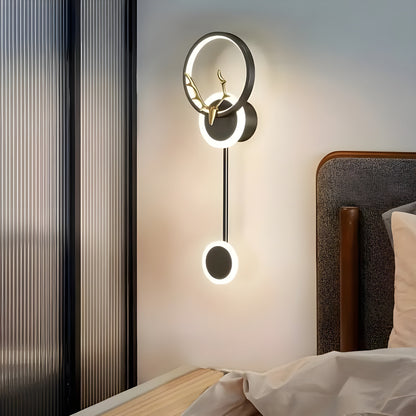 ModiGlow Light - Modern LED vägglampa med dubbel huvdesign