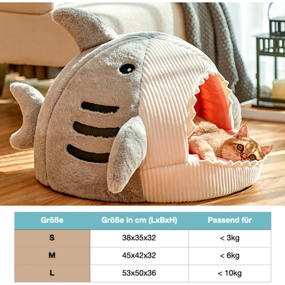 FurryDome House - Varm bärbar kudde katt husdjursgrotta hus