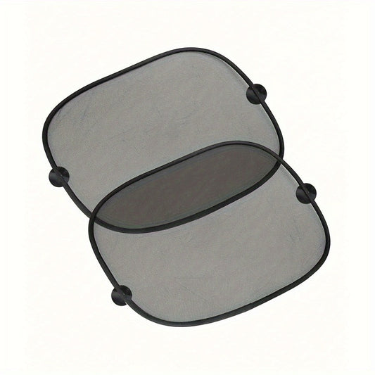 Carvallo-Solskydd SolarisFix | 2-pack för bakrutor | UV-skydd & värmeskydd | Med sugkoppar