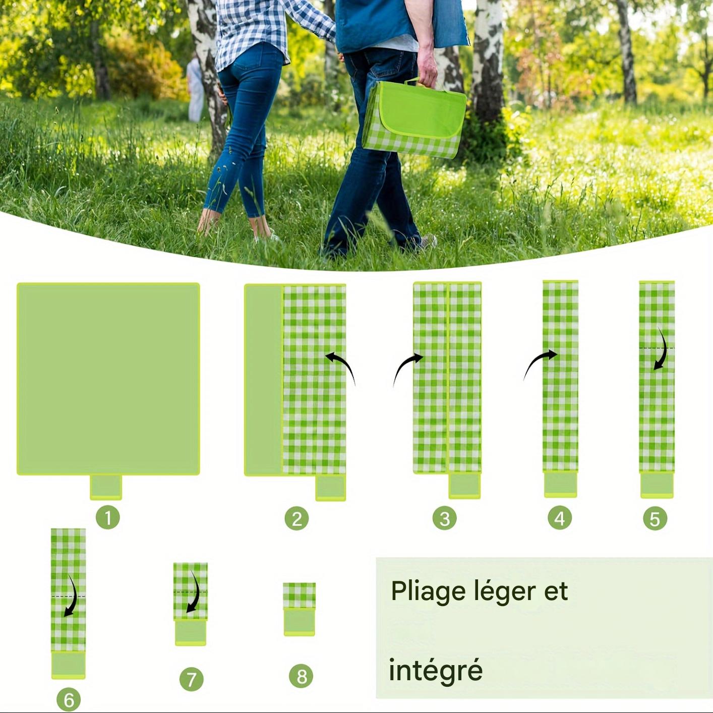 Picknickfilt Vattentät Vikbar Utomhusmatta