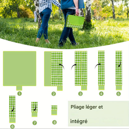 Picknickfilt Vattentät Vikbar Utomhusmatta