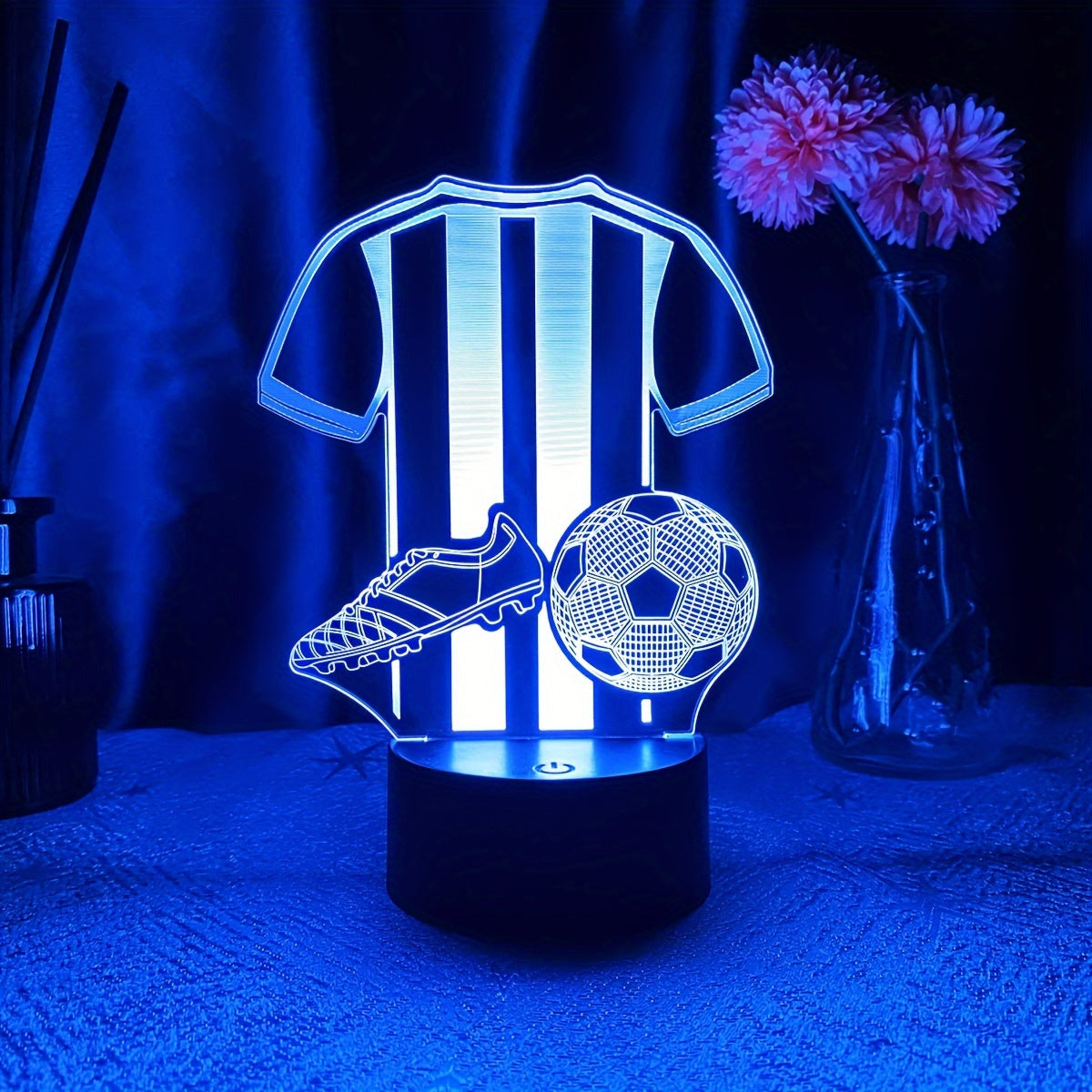 SportLamp - 3D LED Nattlampa för Fotbollsfans