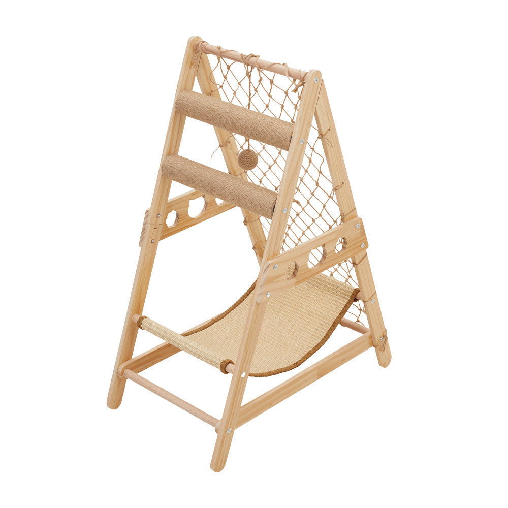 Purramid™ Kattorn med Sisal Hängmatta