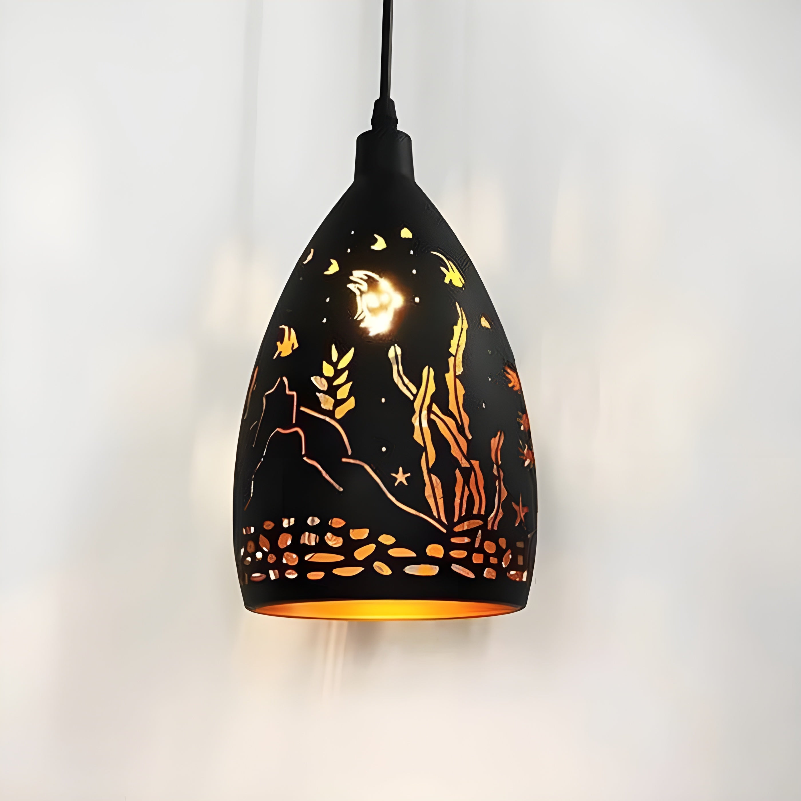 LoftWeave Light - Modern metallbur hängande lampan