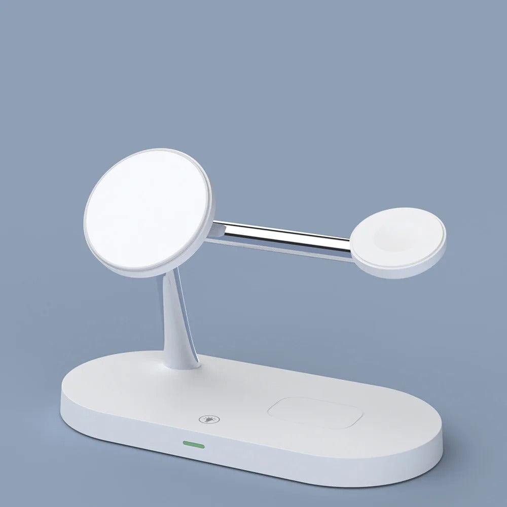 5 i 1 Magnetisk Laddstation Med Nattljus