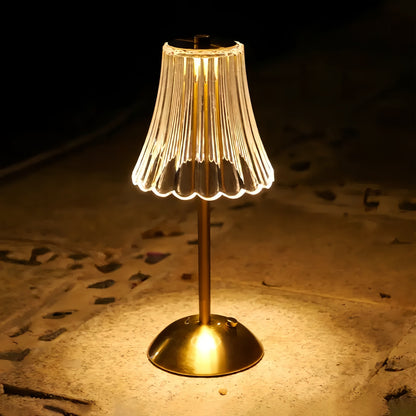 LumiGlow - Uppladdningsbar USB-LED Bordslampa med Touchkontroll