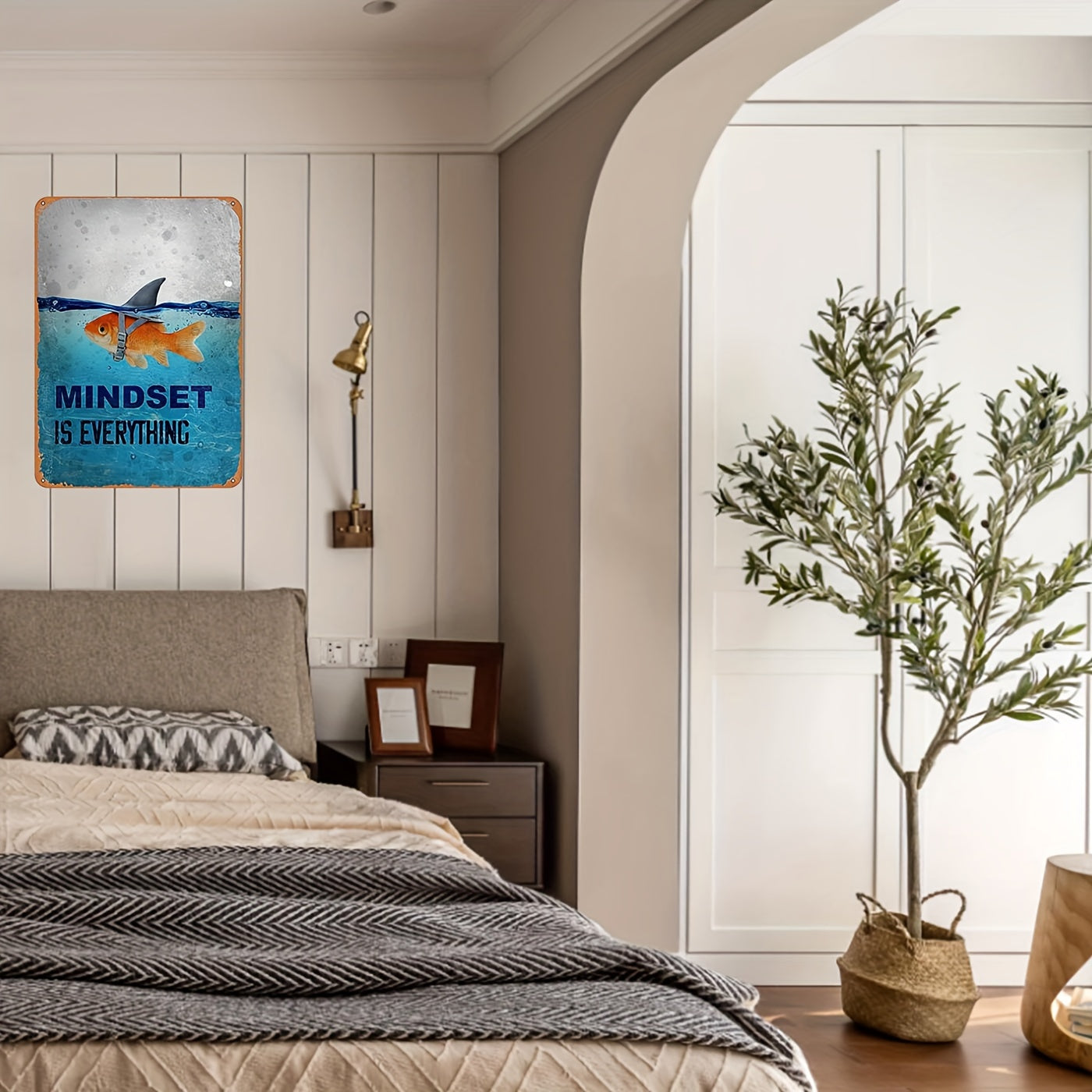 Motivational Metal Sign – För Inspiration i Varje Rum