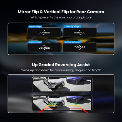 4K Dash Cam Främre &amp; Bakre Inspelning