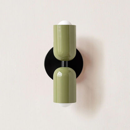 Morandi Modern LED Vägglampa 2-armad Svart Inomhus/Korridor Metall