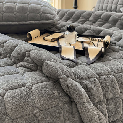 Carvallo - Mjuk dagsöverkast i modern stil med kvadratisk textur