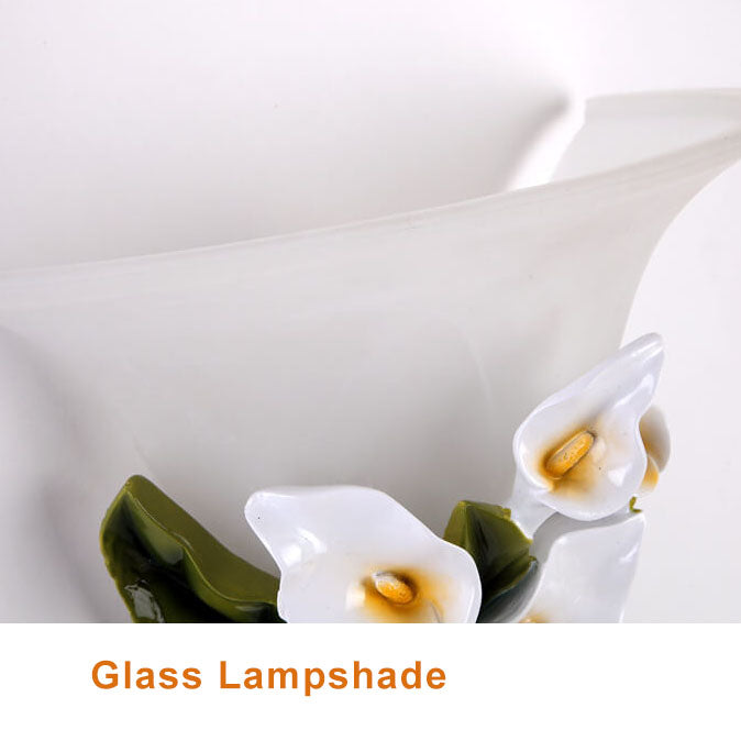 BloomLight - Vägglampa med 1 Arm och Blomsterbuske Form