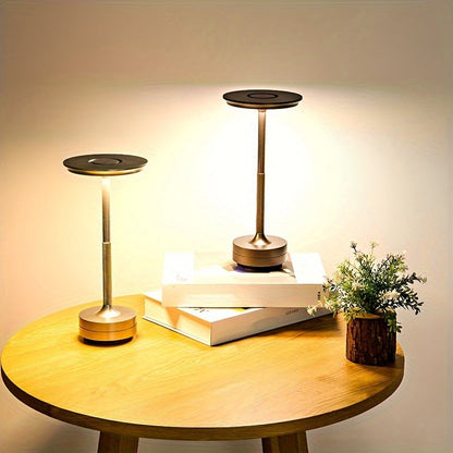 LumiTaf - LED Sängrum Bordslampa Med USB Och Touchkontroll