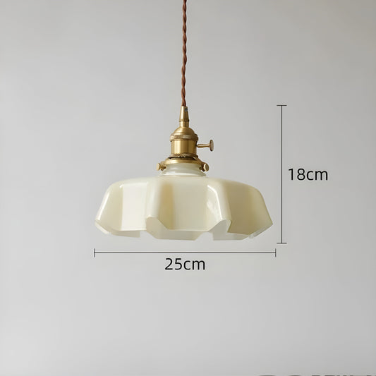 SeineGlow Light - Fransk Retro Pendellampa gjord av Glas