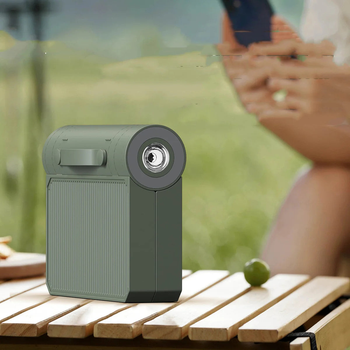 Carvallo – Fällbar campinglampa med uppladdningsbart LED-ljus för utomhusäventyr