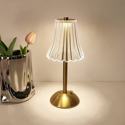 LumiGlow - Uppladdningsbar USB-LED Bordslampa med Touchkontroll
