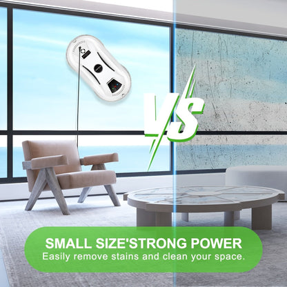 Fullt automatiskt fönsterputs - Intelligent glasrengörare med fjärrkontroll för effektiv rengöring