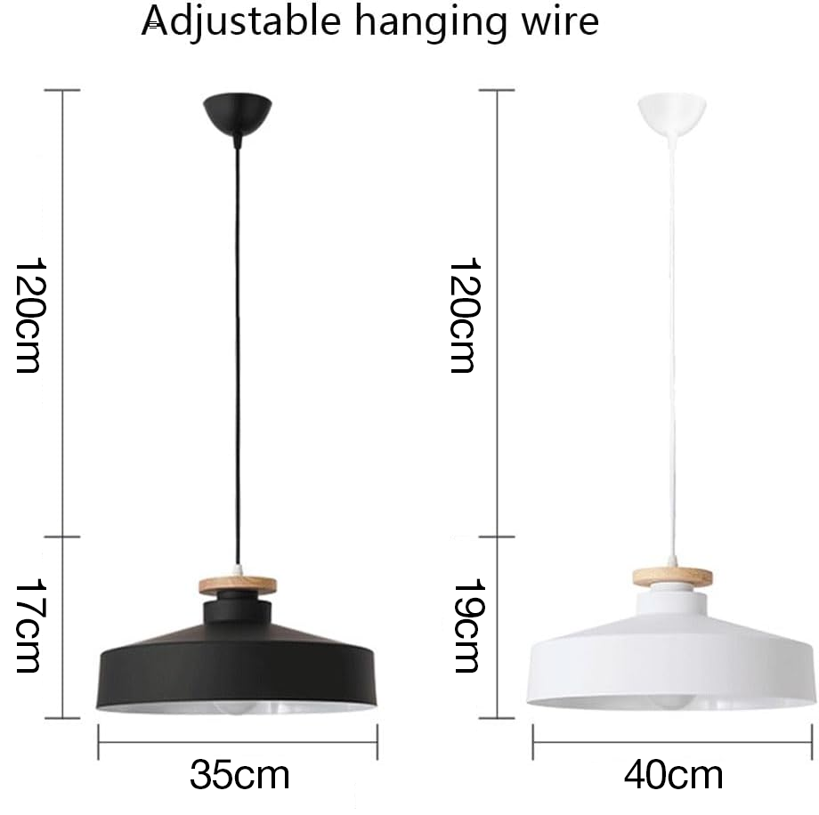 Hänglampa i färgglad metallfinish