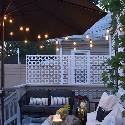 FairyFlicker String Lights - Lyxig terrassbelysning med vattentätt skydd