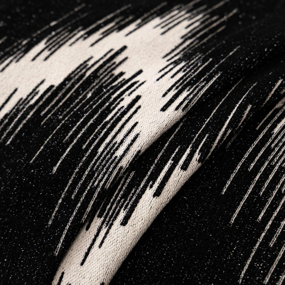 Ockra Streak Texturerat Sofföverdrag