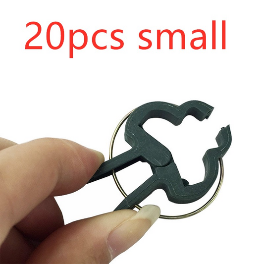 Trädgårdsclips-set – Växtöglor för växtstöd och trädgårdsskötsel