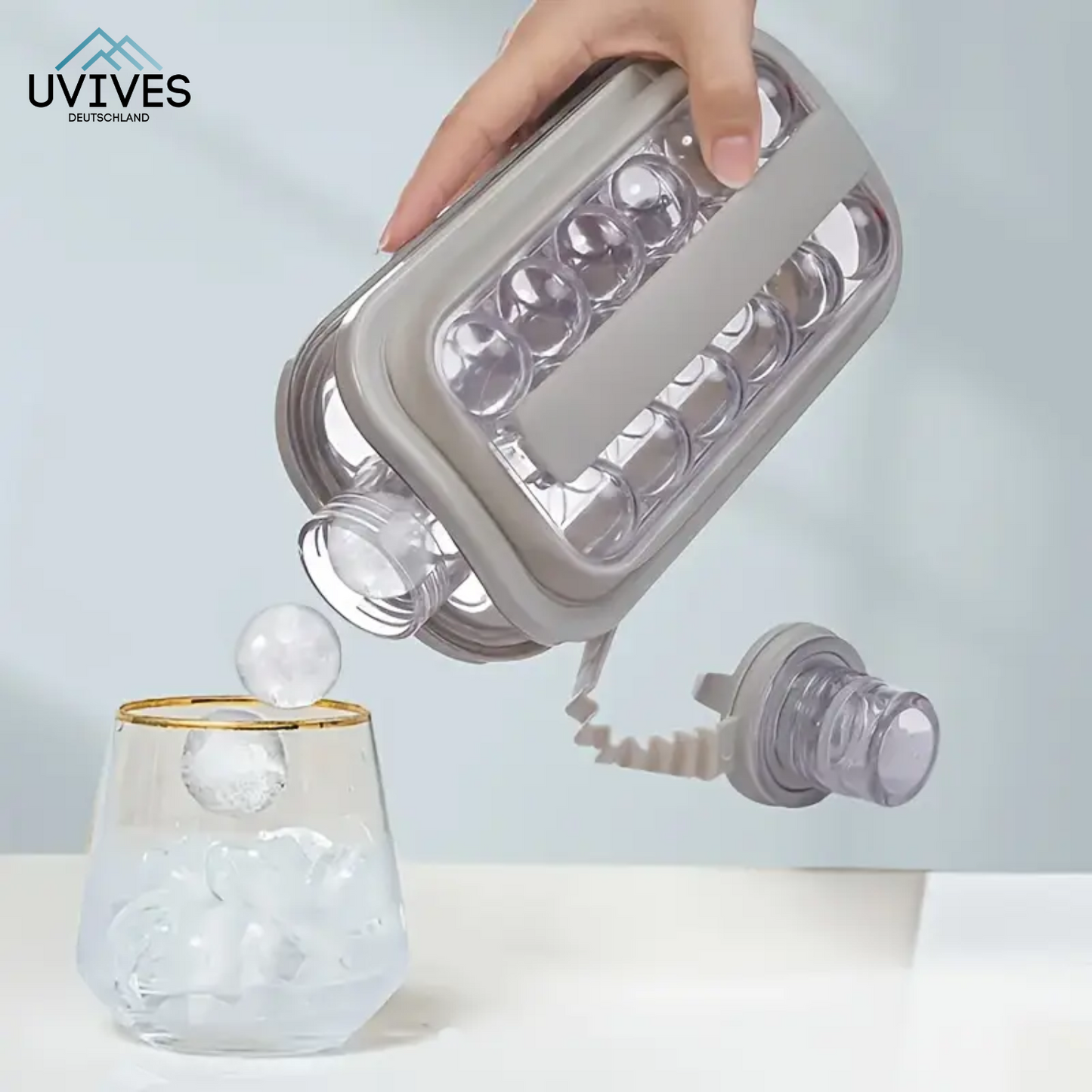 Carvallo – Den stiliga glasskule-maskinflaskan!