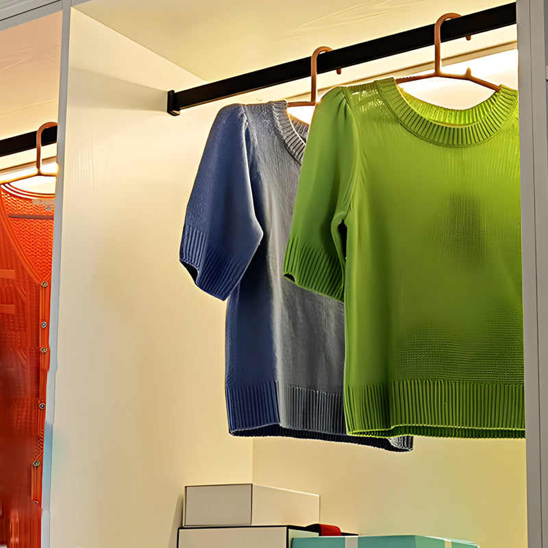 LichtStrips - 6 st långa 12V LED inbyggnads belysning för skåp