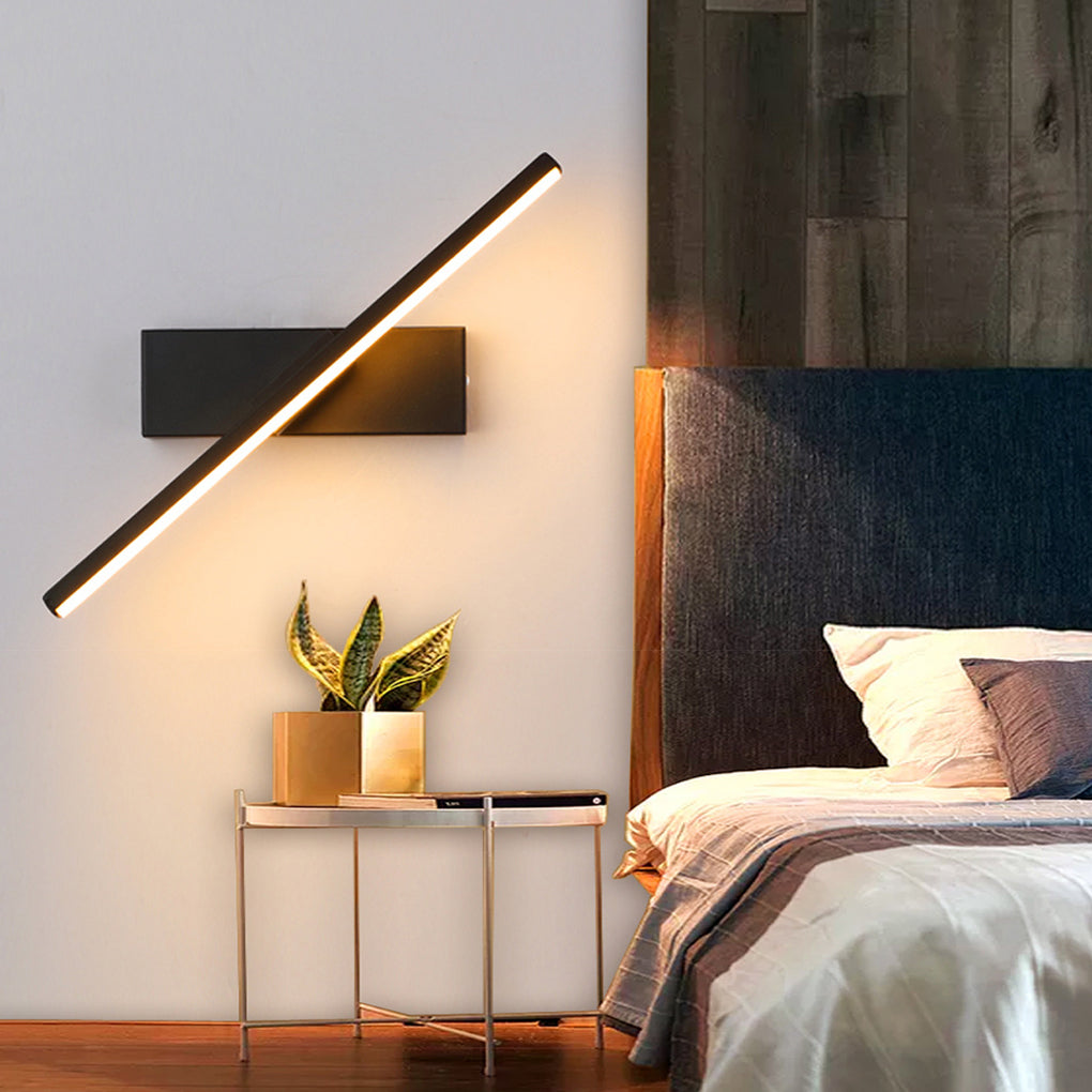 Draaibara LED-stripp Modern Vägglampa Väggsconces Belysning