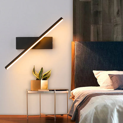 Draaibara LED-stripp Modern Vägglampa Väggsconces Belysning