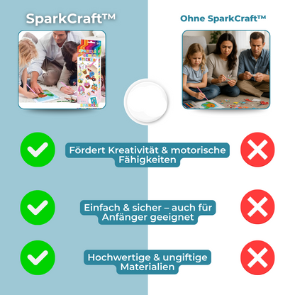 SparkCraft™ – Magiskt diamantmålningsset för barn