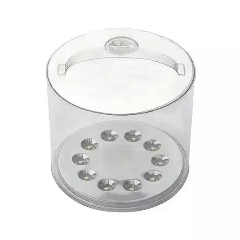 Solcellsdriven Fällbar Trädgårdslampa – Bärbar LED Utomhusbelysning för Trädgård och Gård