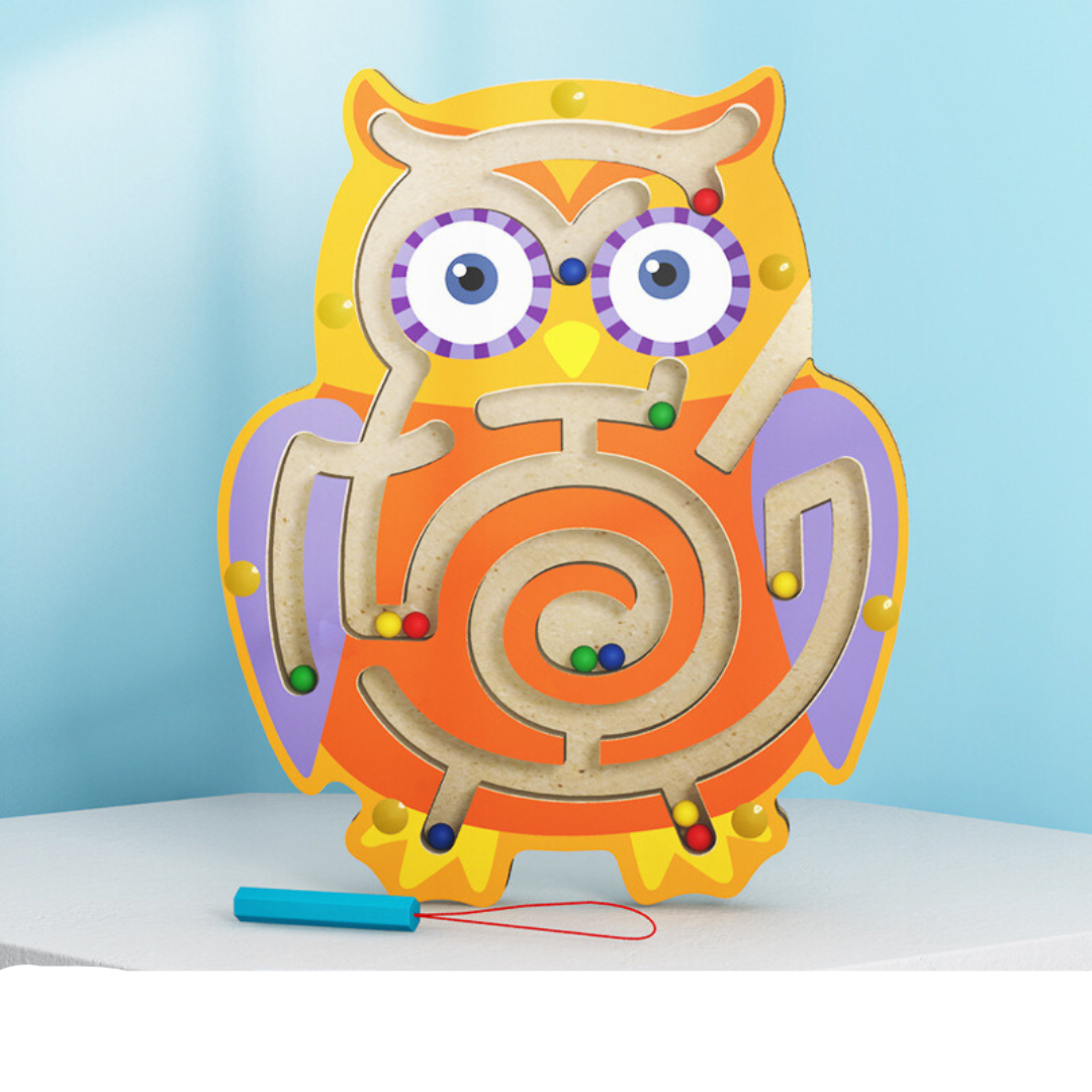 KiddieMaze - Montessori Magnetisk Labyrint