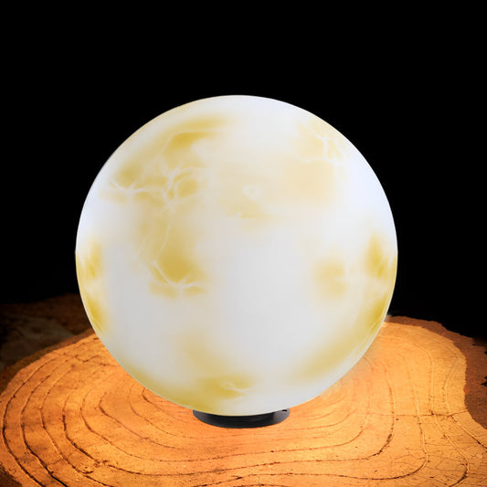 Utomhus Globe Sol Resin Puts Lampa