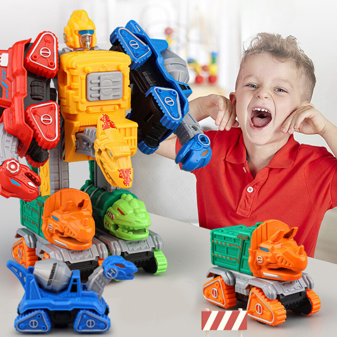 5i1 Transformer Bil Spel Set